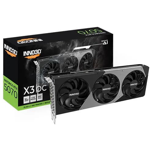 INNO3D RTX 5070 X3 OC 12GB GDDR7 Graphics Card